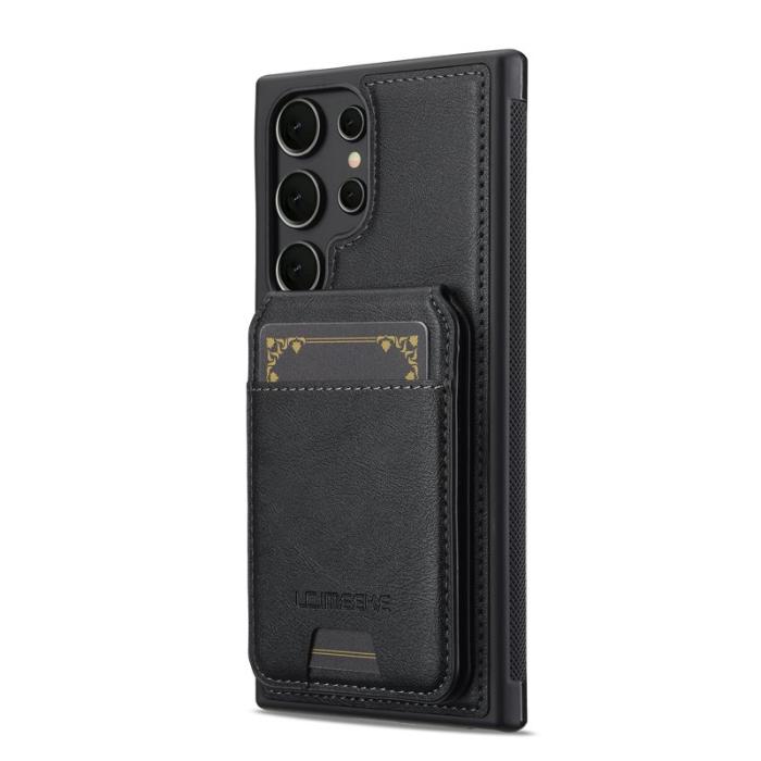 LC.imeeke - LC.IMEEKE L3 för Samsung Galaxy S25 Ultra Fodral - Svart