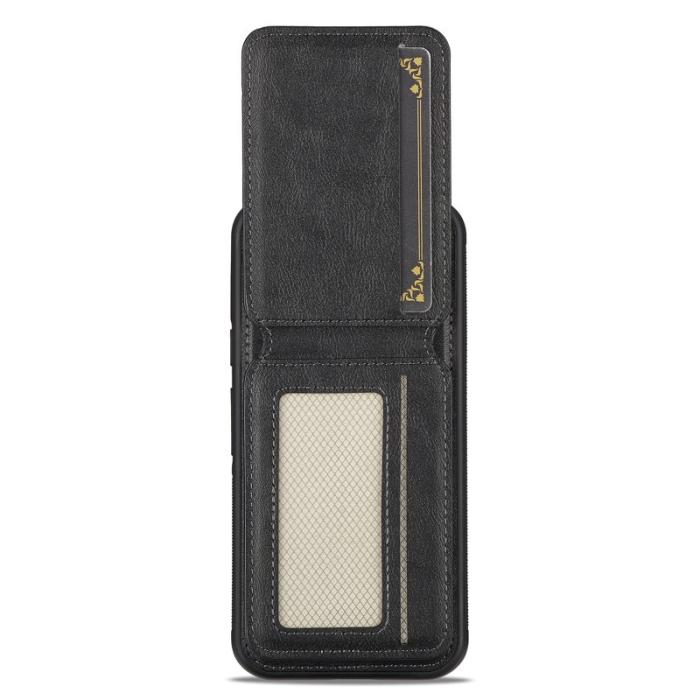 LC.imeeke - LC.IMEEKE L3 Google Pixel 9a Fodral - Äkta läder - Svart