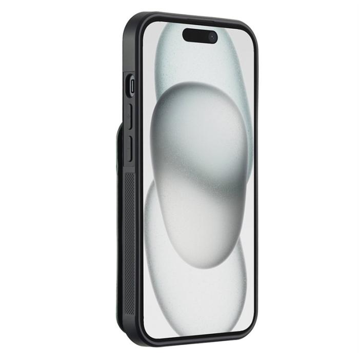 LC.imeeke - LC.IMEEKE L3 iPhone 14 Plus Fodral Äkta läder - Blå