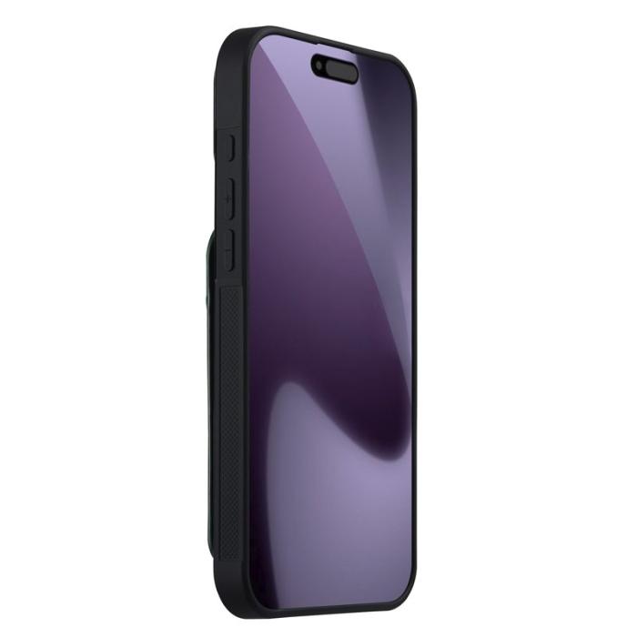 LC.imeeke - LC.IMEEKE L3 iPhone 17 Pro Fodral Äkta läder - Grön