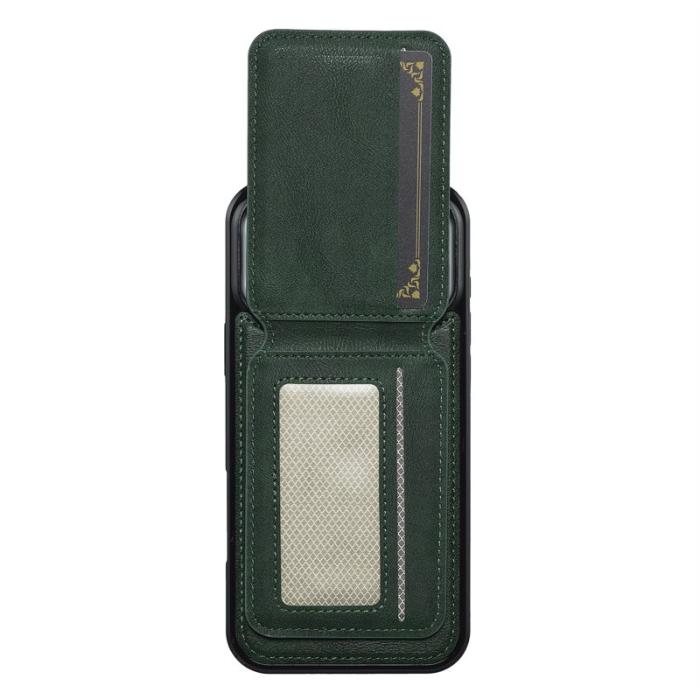 LC.imeeke - LC.IMEEKE L3 iPhone 17 Pro Fodral Äkta läder - Grön