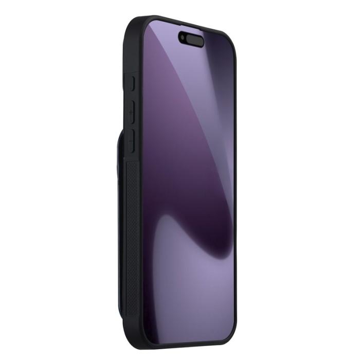 LC.imeeke - LC.IMEEKE L3 iPhone 17 Pro Max Fodral - Äkta läder - Blå