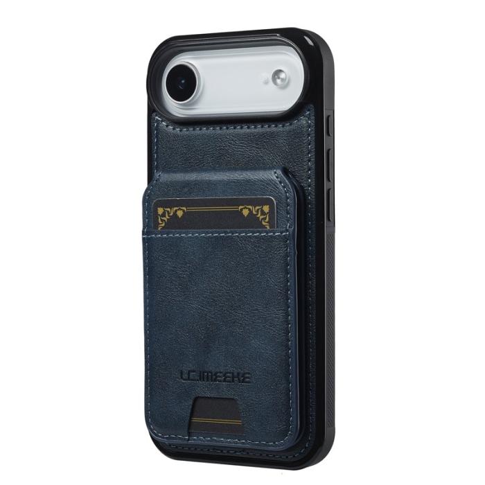 LC.imeeke - LC.IMEEKE L3 iPhone Air Fodral Äkta läder - Blå