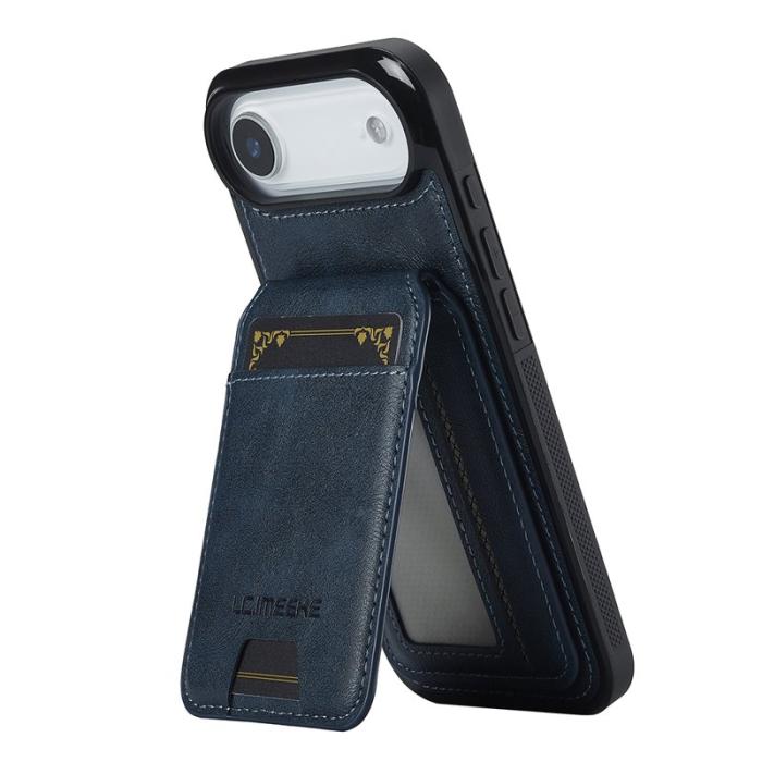 LC.imeeke - LC.IMEEKE L3 iPhone Air Fodral Äkta läder - Blå