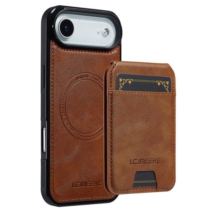 LC.imeeke - LC.IMEEKE L3 iPhone Air Fodral Äkta läder - Brun