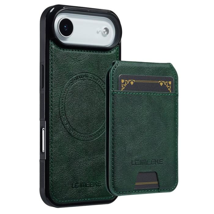 LC.imeeke - LC.IMEEKE L3 iPhone Air Fodral Äkta läder - Grön