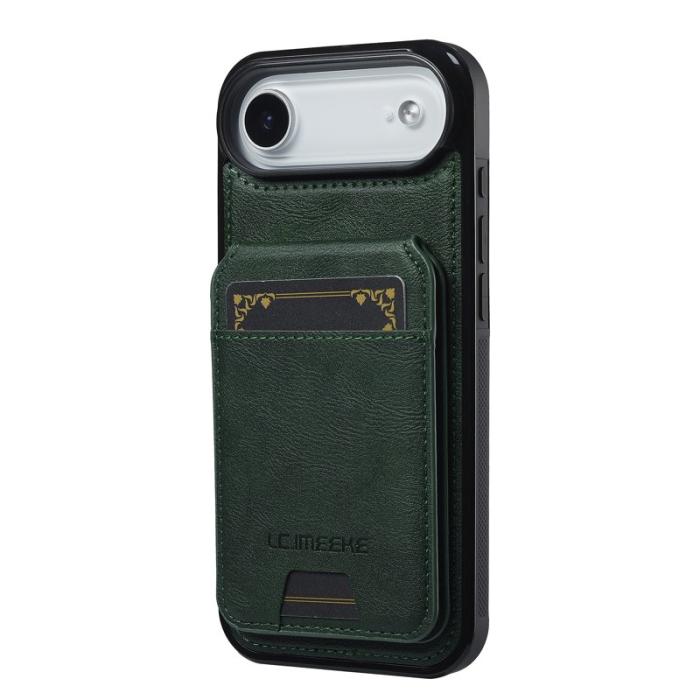 LC.imeeke - LC.IMEEKE L3 iPhone Air Fodral Äkta läder - Grön
