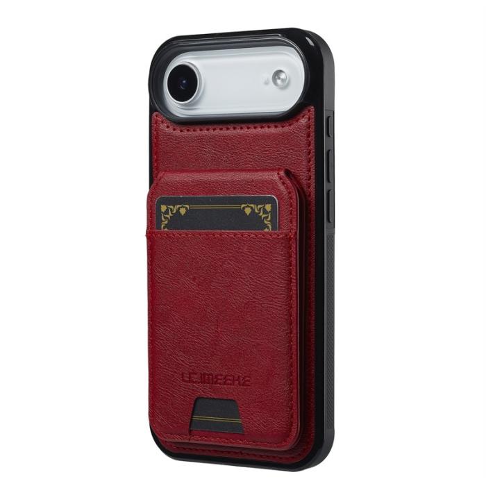 LC.imeeke - LC.IMEEKE L3 iPhone Air Fodral Äkta läder - Röd