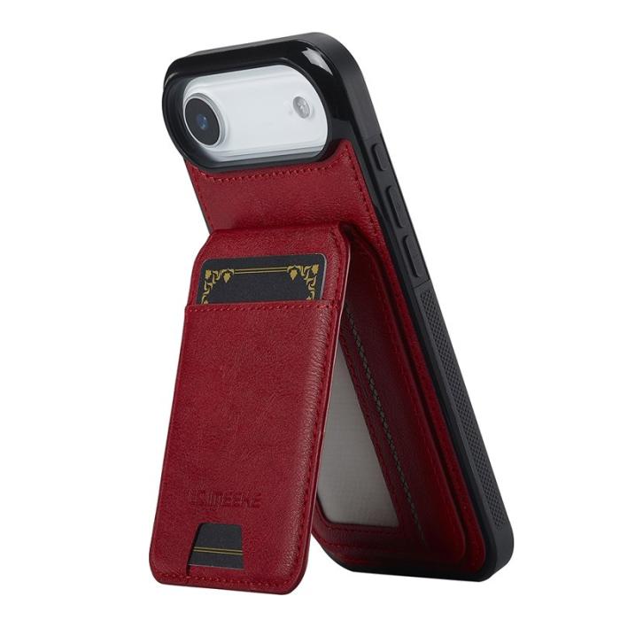 LC.imeeke - LC.IMEEKE L3 iPhone Air Fodral Äkta läder - Röd