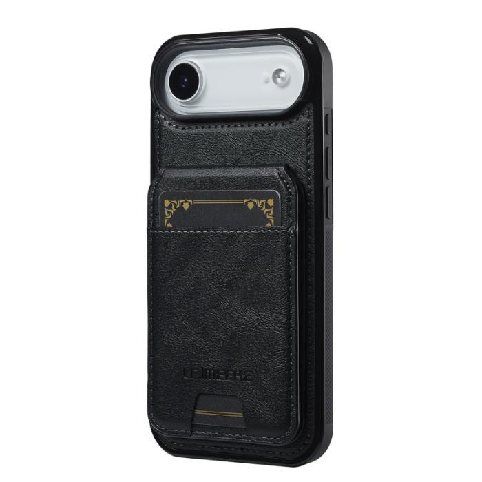 LC.imeeke - LC.IMEEKE L3 iPhone Air Fodral Äkta läder - Svart