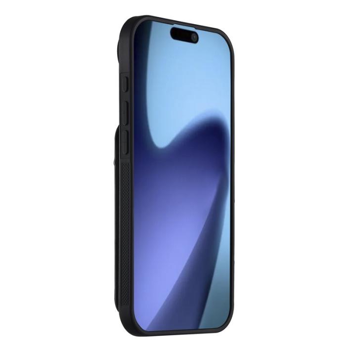 LC.imeeke - LC.IMEEKE L3 iPhone Air Fodral Äkta läder - Svart