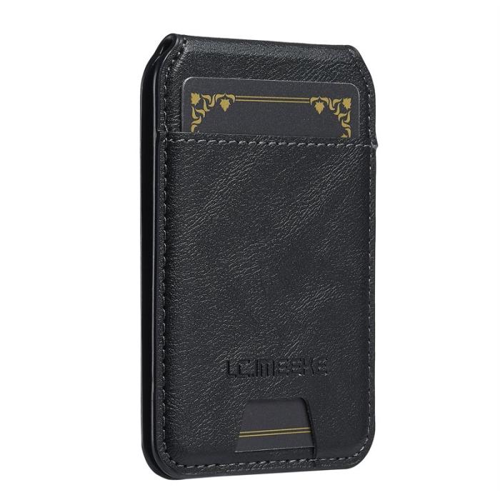LC.imeeke - LC.IMEEKE L3 iPhone Air Fodral Äkta läder - Svart