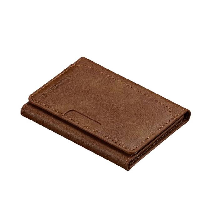 LC.imeeke - LC.IMEEKE L5 Google Pixel 9a Fodral Äkta läder - Brun