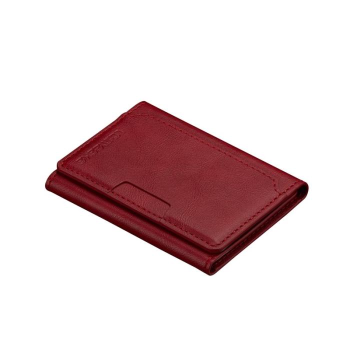 LC.imeeke - LC.IMEEKE L5 Google Pixel 9a Fodral Äkta läder - Röd