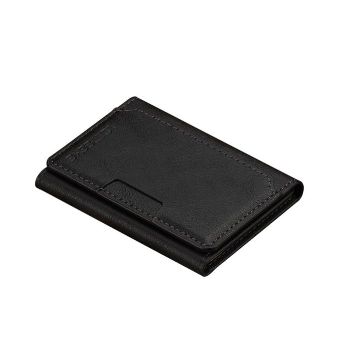 LC.imeeke - LC.IMEEKE L5 Google Pixel 9a Fodral Äkta läder - Svart