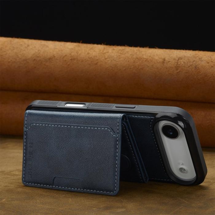 LC.imeeke - LC.IMEEKE L5 iPhone Air Fodral Äkta läder - Blå