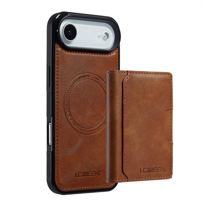 LC.imeeke - LC.IMEEKE L5 iPhone Air Fodral Äkta läder - Brun