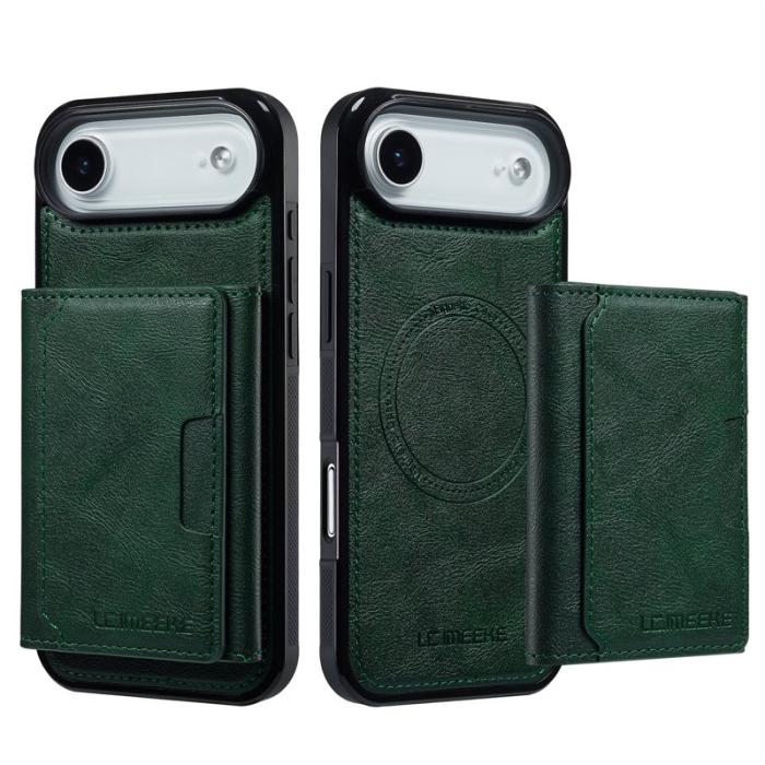 LC.imeeke - LC.IMEEKE L5 iPhone Air Fodral Äkta läder - Grön