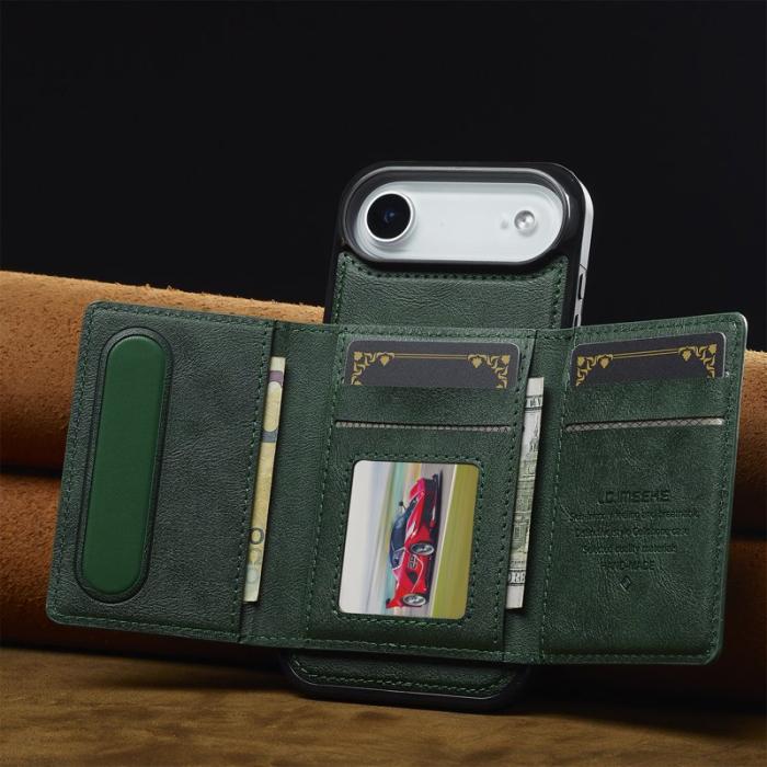 LC.imeeke - LC.IMEEKE L5 iPhone Air Fodral Äkta läder - Grön