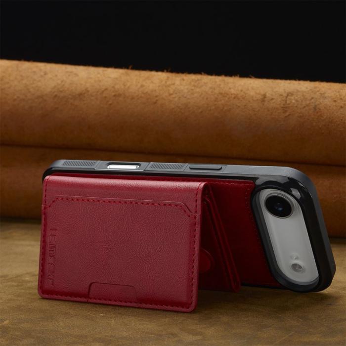 LC.imeeke - LC.IMEEKE L5 iPhone Air Fodral Äkta läder - Röd