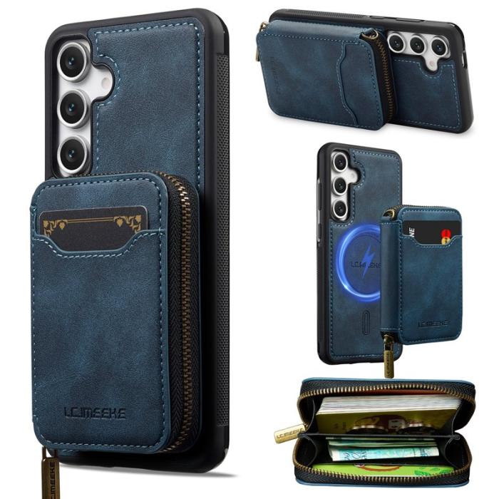 LC.imeeke - LC.IMEEKE L6 för Samsung Galaxy A17 4G/5G Fodral - Blå