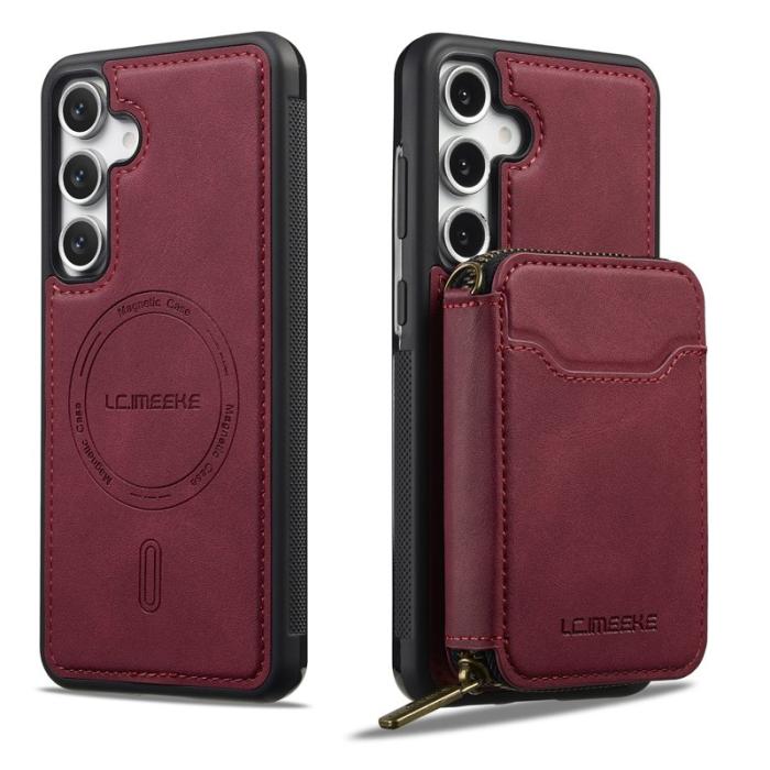 LC.imeeke - LC.IMEEKE L6 för Samsung Galaxy A35 5G Fodral - Röd