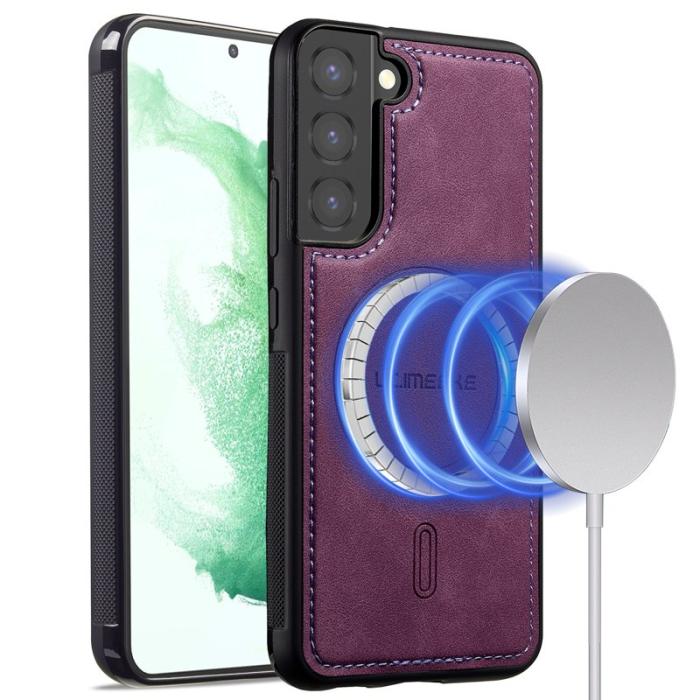 LC.imeeke - LC.IMEEKE L6 Fodral för Samsung Galaxy S21 FE 5G - Lila