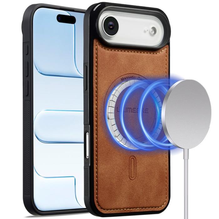 LC.imeeke - LC.IMEEKE L6 iPhone Air Fodral PU Läder - Brun