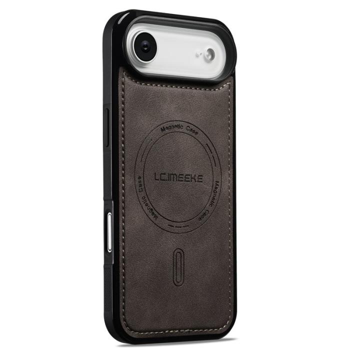 LC.imeeke - LC.IMEEKE L6 iPhone Air Fodral PU Läder - Kaffe