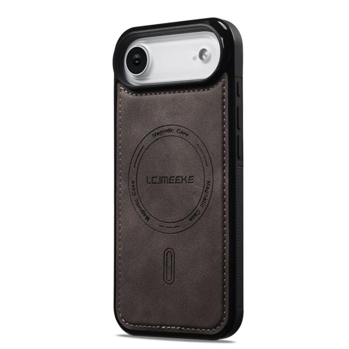 LC.imeeke - LC.IMEEKE L6 iPhone Air Fodral PU Läder - Kaffe