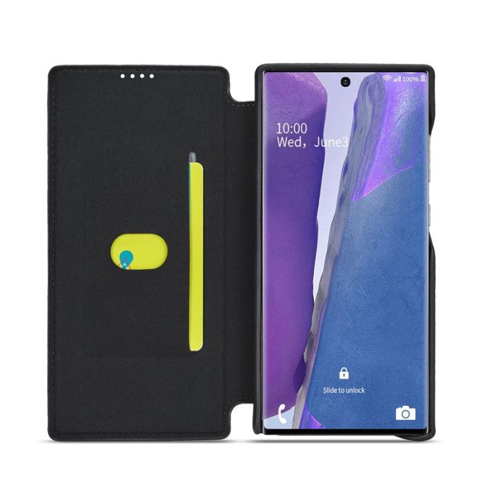 LC.imeeke - LC.IMEEKE Retro Style Fodral för Samsung Galaxy Note20 Ultra - Svart