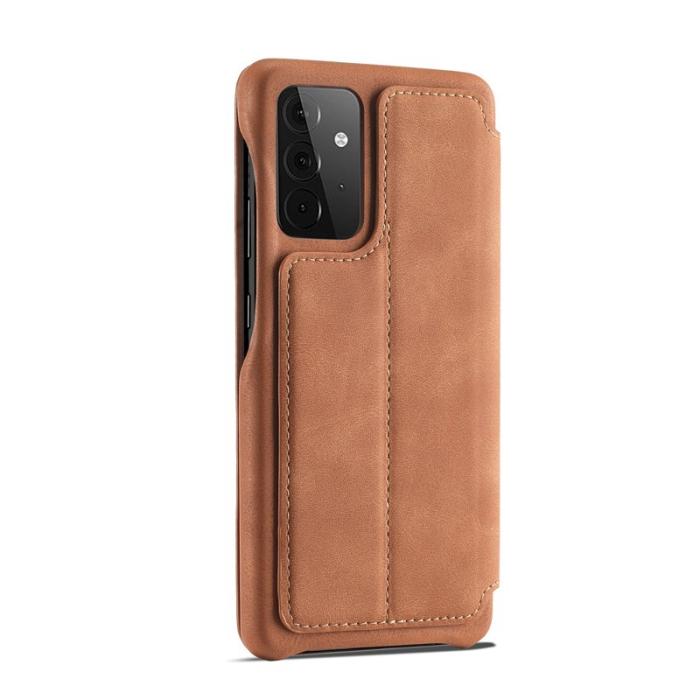 LC.imeeke - LC.IMEEKE Retro Style Fodral i Äkta Läder - Brun