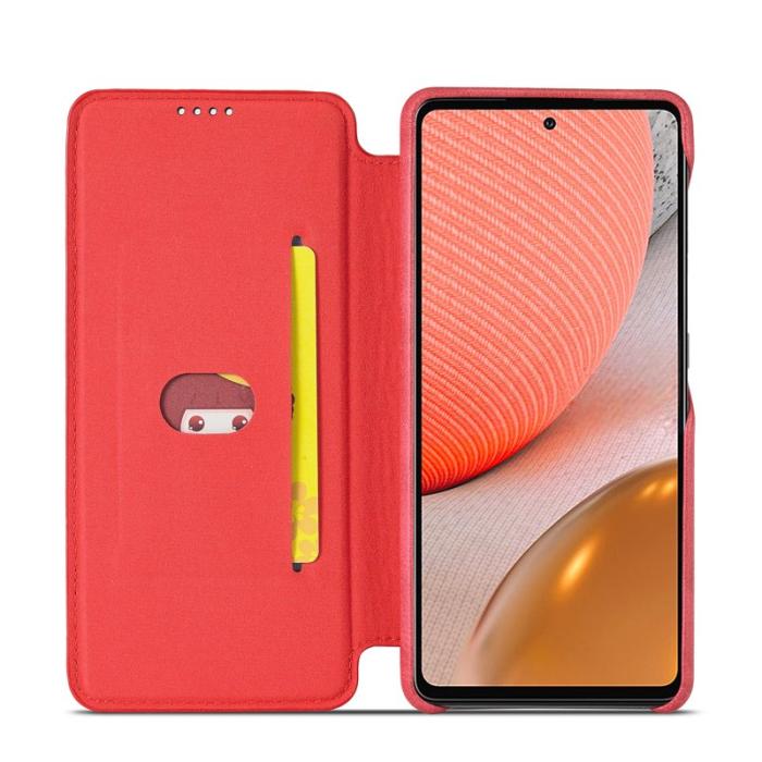 LC.imeeke - LC.IMEEKE Retro Style Fodral i Äkta läder - Röd