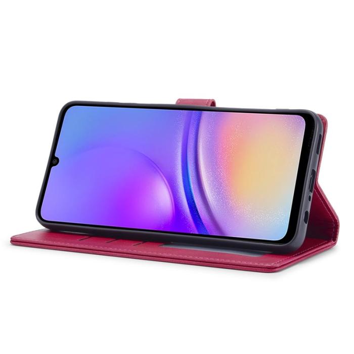 LC.imeeke - LC.IMEEKE Samsung Galaxy A06 Fodral Äkta läder - Rosé