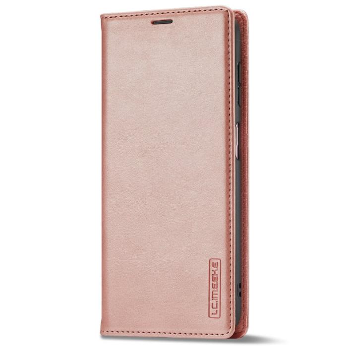 LC.imeeke - LC.IMEEKE Samsung Galaxy A13 Fodral - PU Läder - Rose Gold