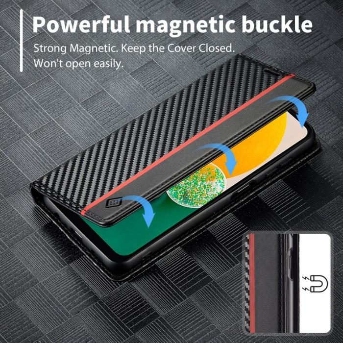 LC.imeeke - LC.IMEEKE Samsung Galaxy A13 Fodral PU Läder - Vertikal Rand