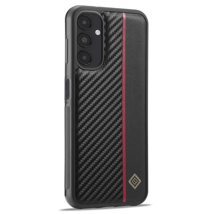 LC.imeeke - LC.IMEEKE Samsung Galaxy A14 Fodral PU Läder - Svart