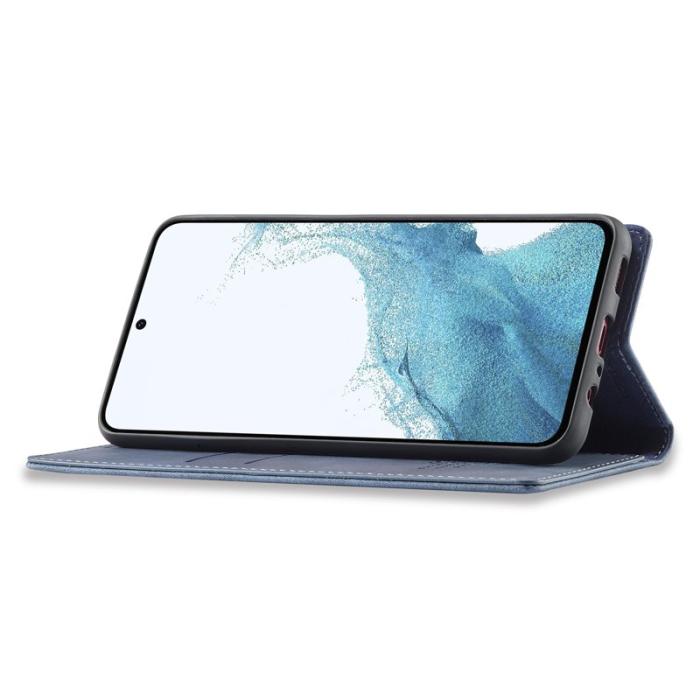 LC.imeeke - LC.IMEEKE Samsung Galaxy A16 Fodral TPU+PU Flip - Blå