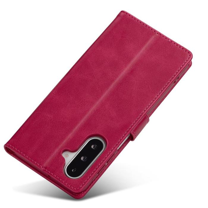 LC.imeeke - LC.IMEEKE Samsung Galaxy A17 Plånboksfodral Konstläder - Rosa