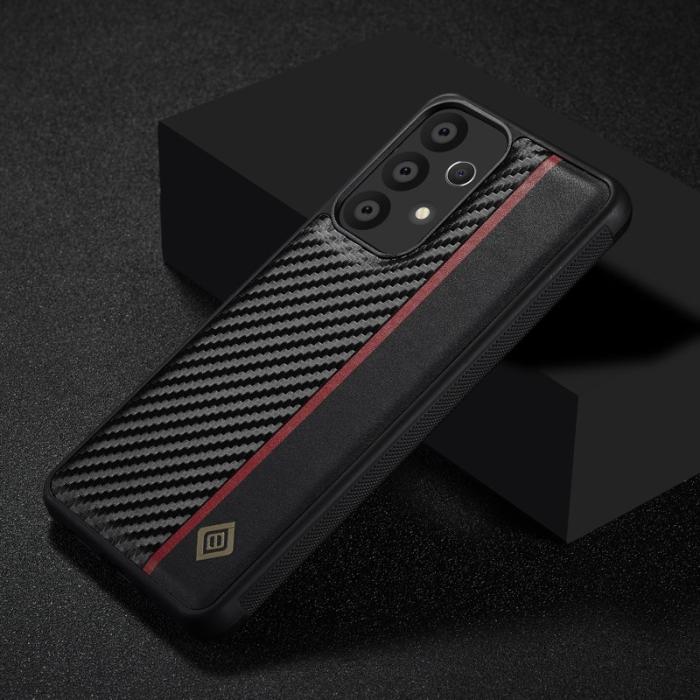 LC.imeeke - LC.IMEEKE Samsung Galaxy A33 5G Fodral - PU Läder - Svart