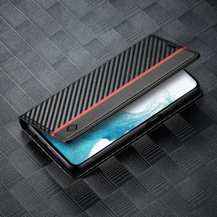 LC.imeeke - LC.IMEEKE Samsung Galaxy A35 5G Fodral Äkta läder - Vit