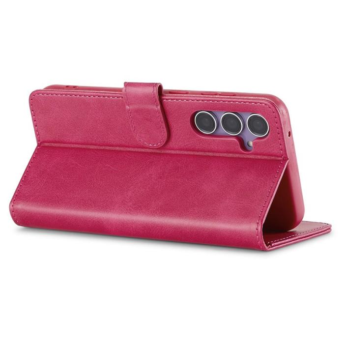 LC.imeeke - LC.IMEEKE Samsung Galaxy A36 5G Fodral Äkta läder - Rosa