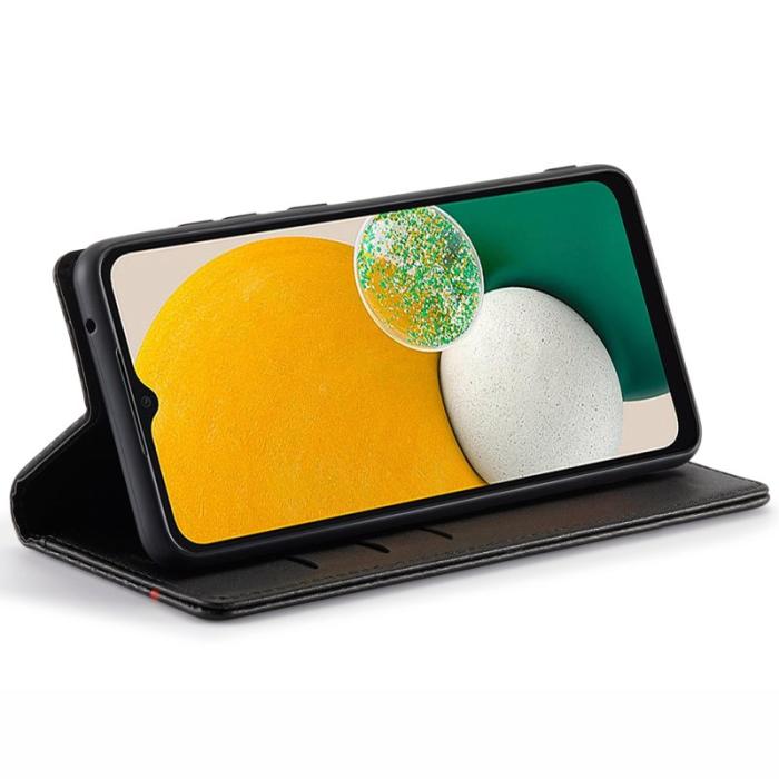 LC.imeeke - LC.IMEEKE Samsung Galaxy A53 5G Fodral Äkta läder - Vit