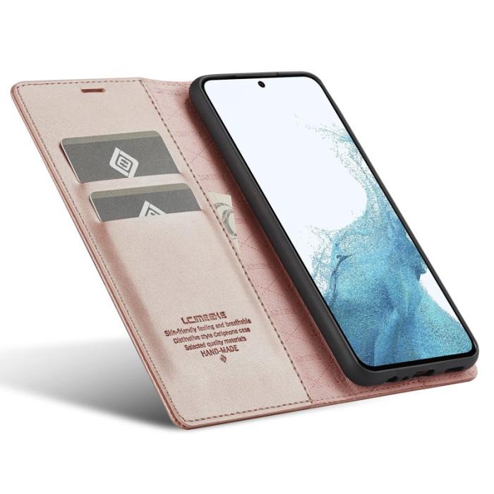 LC.imeeke - LC.IMEEKE Samsung Galaxy A54 5G Fodral PU Läder - Pink