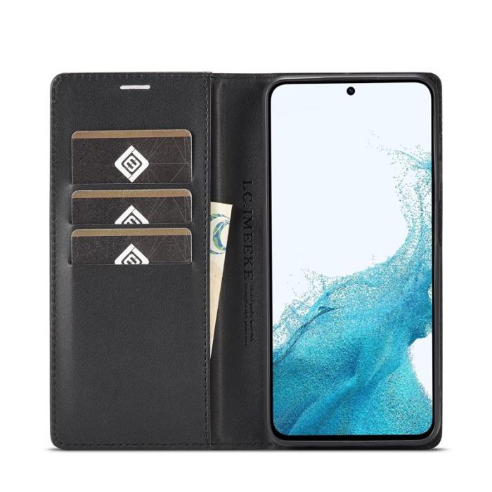 LC.imeeke - LC.IMEEKE Samsung Galaxy A55 5G Fodral Flip Wallet - Svart