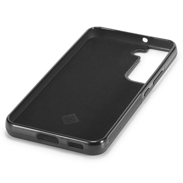 LC.imeeke - LC.IMEEKE Samsung Galaxy S21 Fodral PU Läder - Kolfiber - Svart