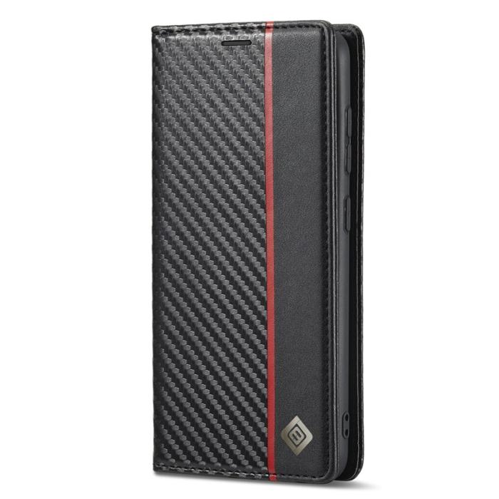 LC.imeeke - LC.IMEEKE Samsung Galaxy S22 Fodral Äkta läder - Vit