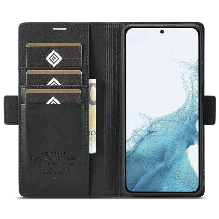 LC.imeeke - LC.IMEEKE Samsung Galaxy S23 FE Fodral Magnetisk - Svart