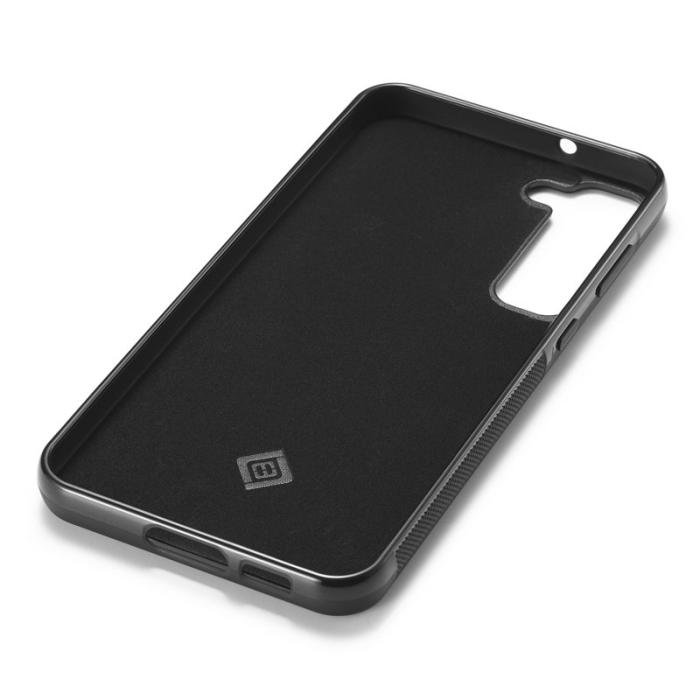 LC.imeeke - LC.IMEEKE Samsung Galaxy S23 FE Skal Äkta läder - Svart