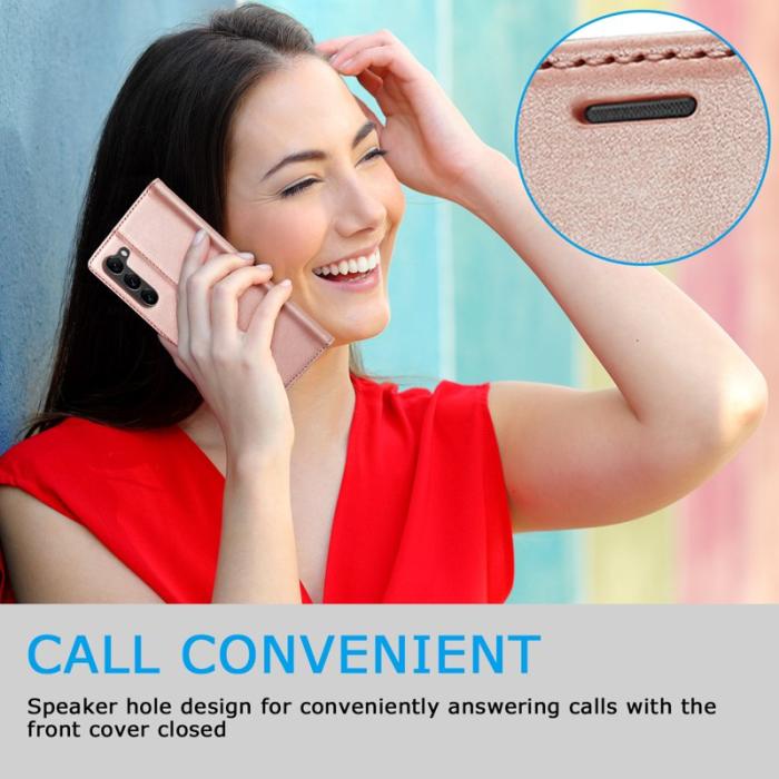 LC.imeeke - LC.IMEEKE Samsung Galaxy S23+ Fodral PU Läder - Rosa